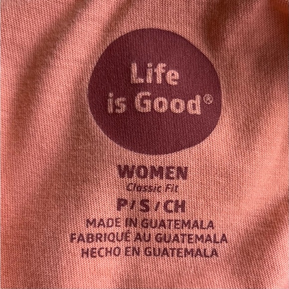 •Life is Good• Short Sleeve Classic Fit Tee - Size Small - Picture 2 of 7